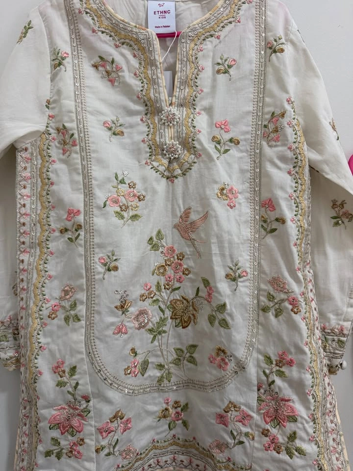 Ethnc kids - Vanilla Ice kurta set 🌸 - photo 3