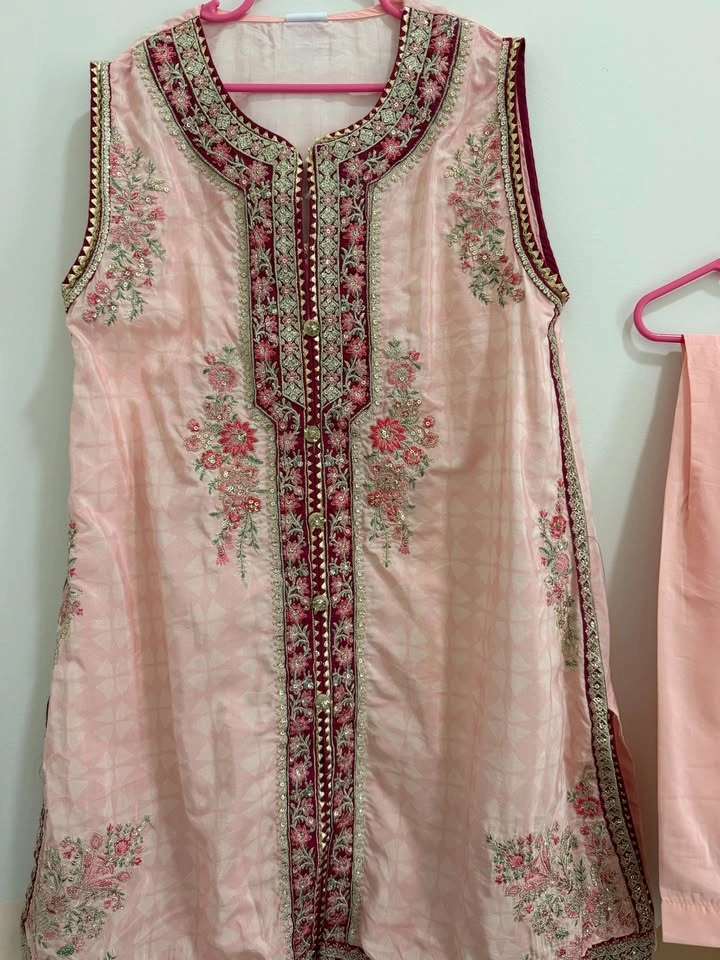 Ethnc kids - Pastel pink kurta set 🌸 - photo 5