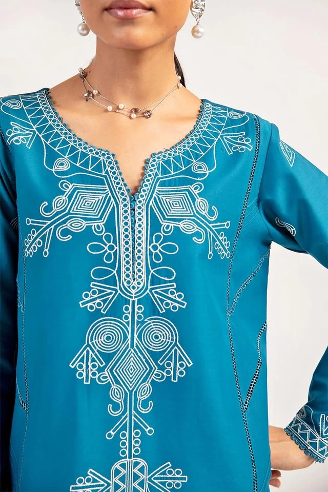 Maryum & Maria - Vibrant blue kurta set 💙