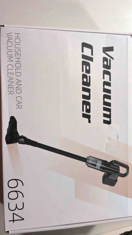 Household and Car Vacuum Cleaner Model 6634