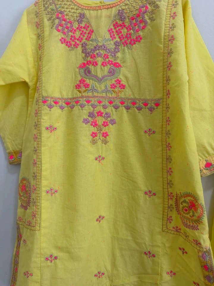 Beechtree kids - Lemon yellow kurta set 🌻 - photo 5
