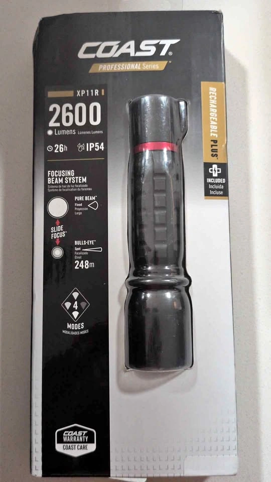 COAST XP11R Rechargeable Flashlight