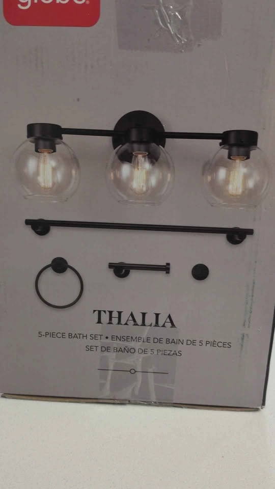 Globe Thalia 5-Piece Bath Set - photo 5