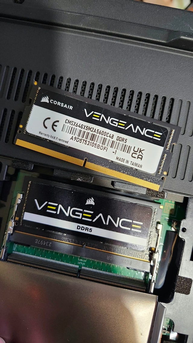 64GB RAM Laptop Memory (2x32GB) CORSAIR Vengeance DDR5 - photo 2