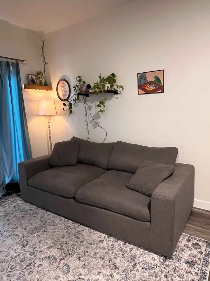 Structube Soft Contemporary 3-Seater Sofa - photo 2