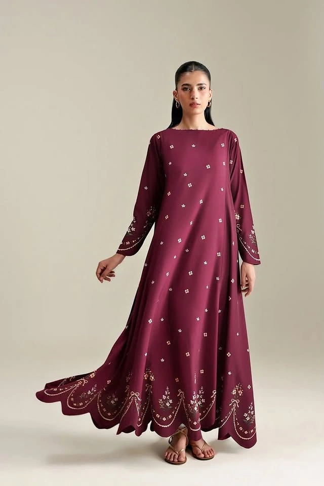 Lulusar - Plum maroon gown