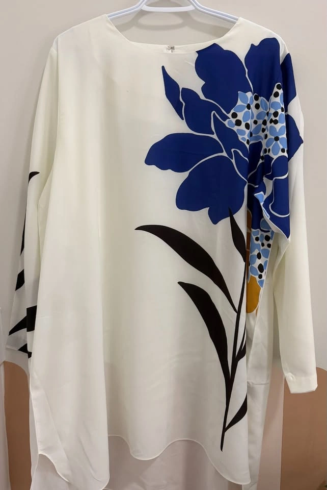 Lulusar - Abstract printed top 💙 - photo 3