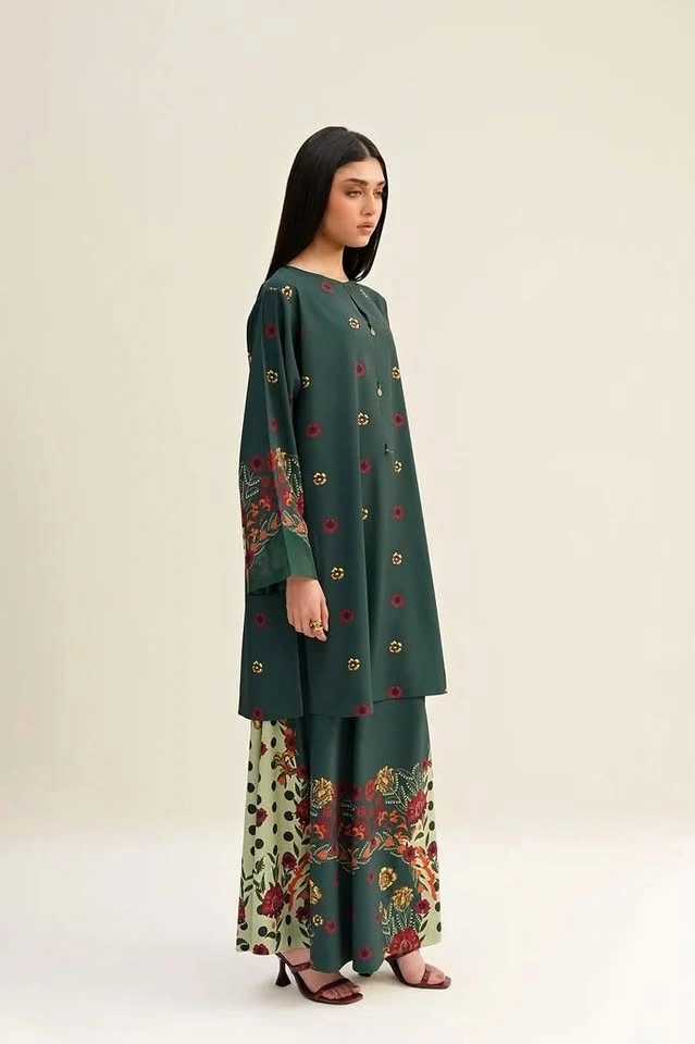 Lulusar - Forest green Kurta set 🌳