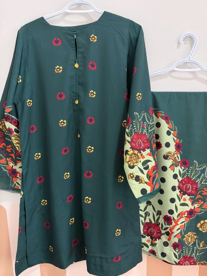 Lulusar - Forest green Kurta set 🌳 - photo 4