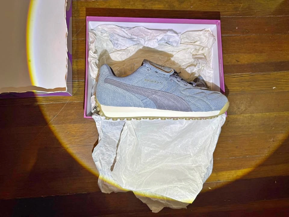 Puma x Fenty x Smurfs Avanti Denim Sneakers
