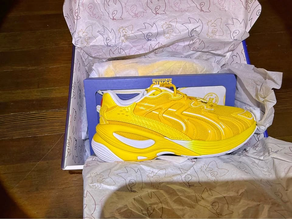 Puma x Sonic the Hedgehog RS-X3 'Tails' Sneakers