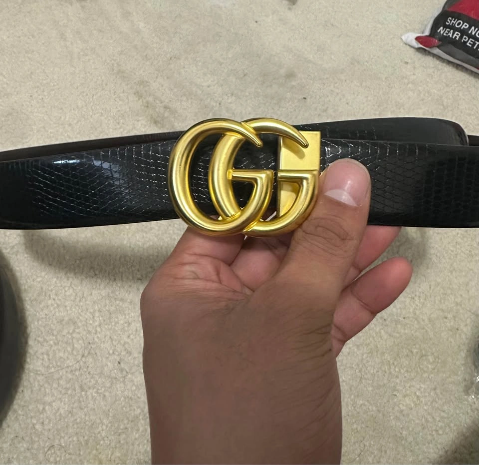 Leather belt - photo 2
