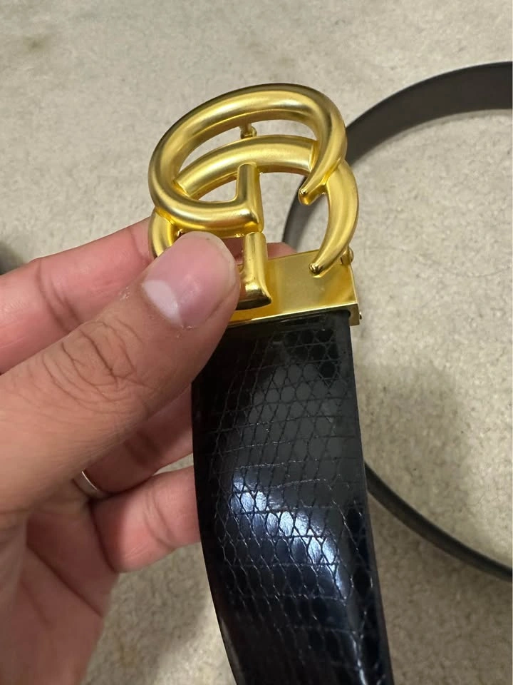Leather belt - photo 4