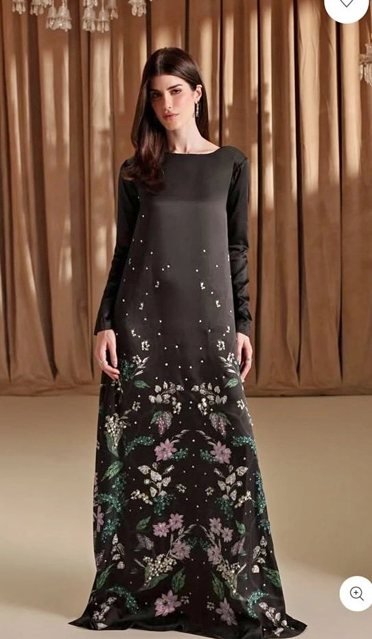Lulusar - Black silk gown ♠