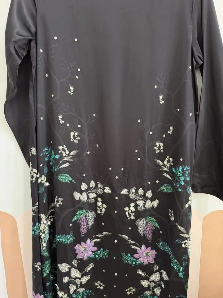 Lulusar - Black silk gown ♠ - photo 4