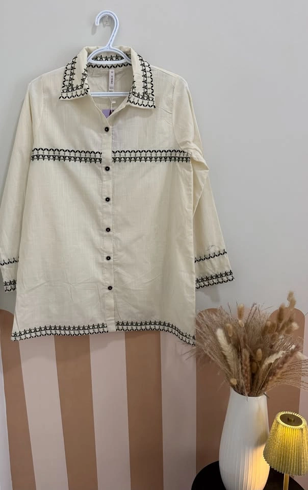 Ethnc - Vanilla cream kurti 🌼 - photo 3