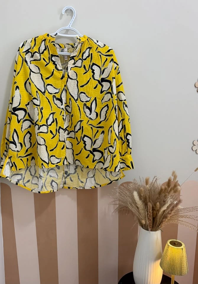 Ethnic - Loose fit yellow top 🌼 - photo 4