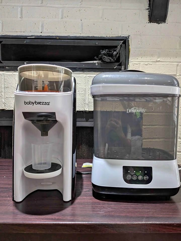 Baby Brezza and Dr Browns Bottle Sterilizer