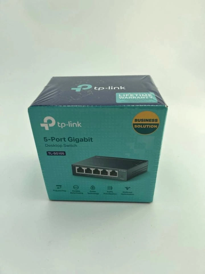 TP-Link TL-SG105 5-Port Gigabit Ethernet Switch – Brand New Seal