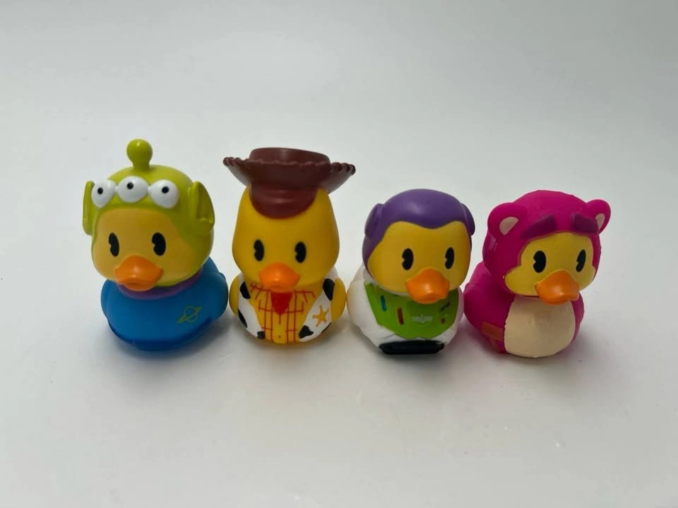 Disney Toy Story Duckalooz Rubber Ducks – Lot of 4