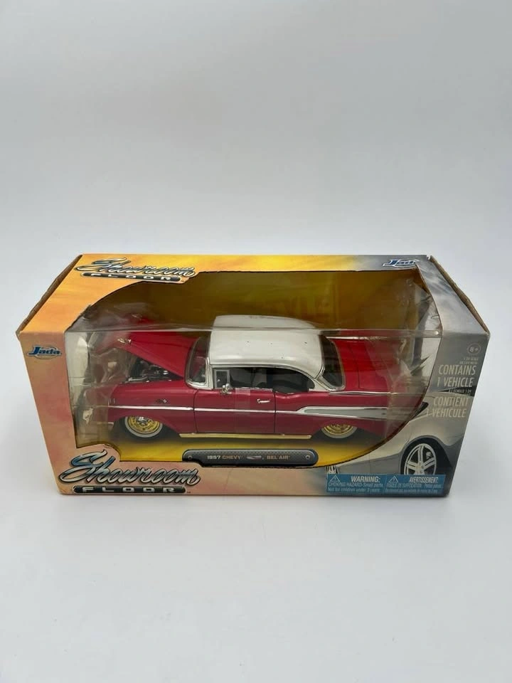 Jada 1957 Chevy Bel Air 1:24 Diecast – Factory Sealed