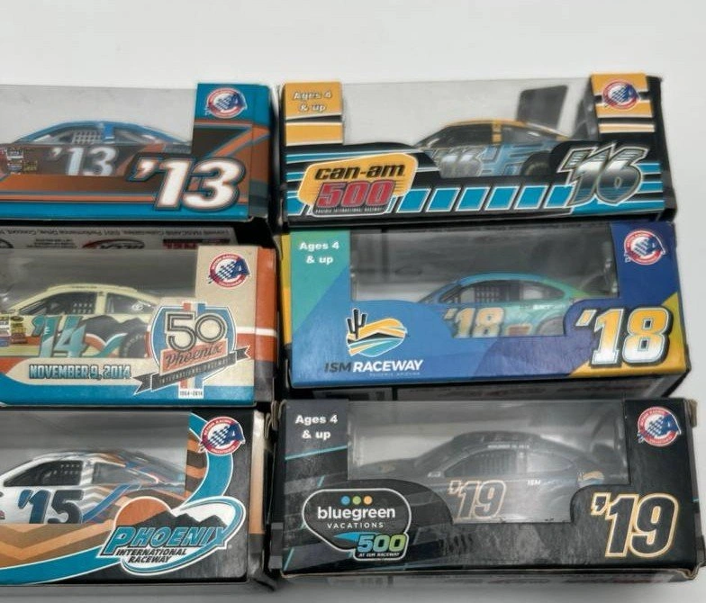 NASCAR Lionel 1:64 Diecast Lot – 6 Boxed Cars 2013–2019 - photo 2