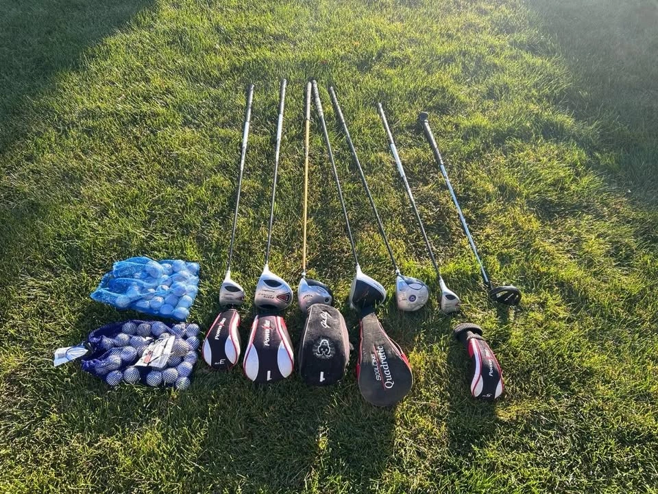 Complete Right-Handed Golf Set + Bag + Cart + 70 Balls - photo 2