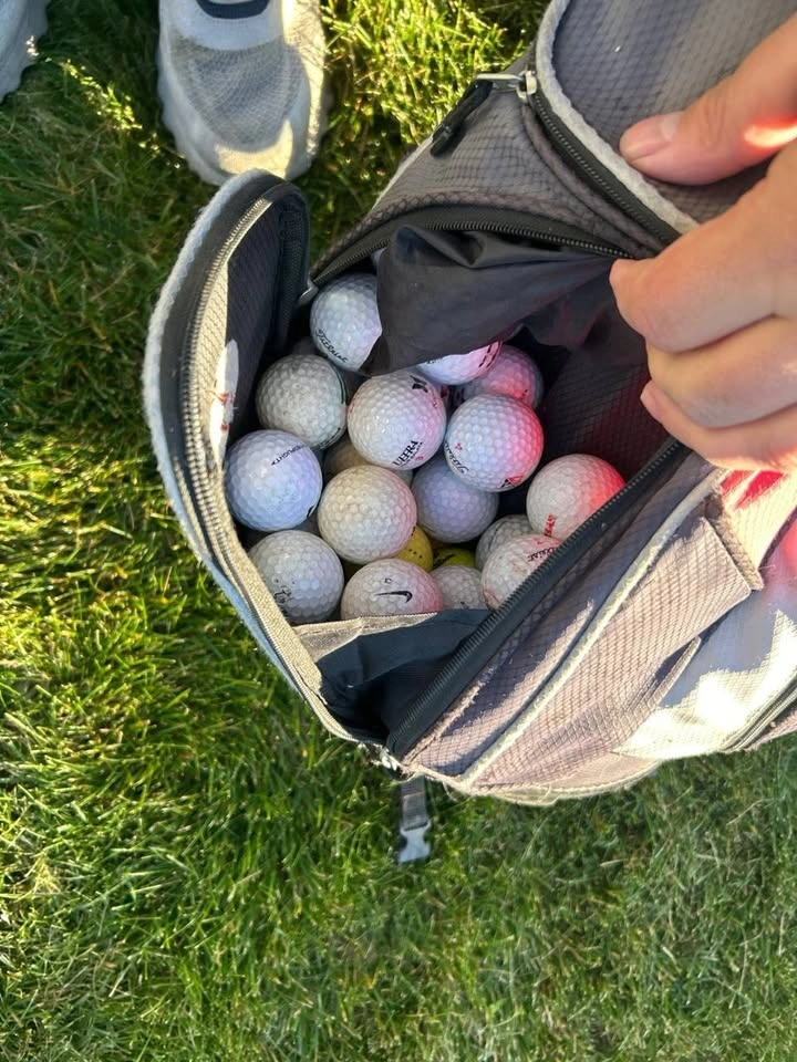 Complete Right-Handed Golf Set + Bag + Cart + 70 Balls - photo 4
