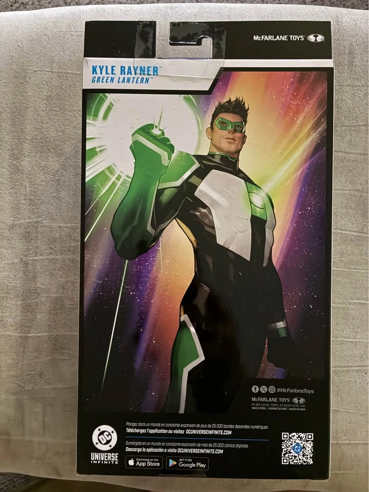 McFarlane Toys DC Multiverse Kyle Rayner (Green Lantern) action - photo 2