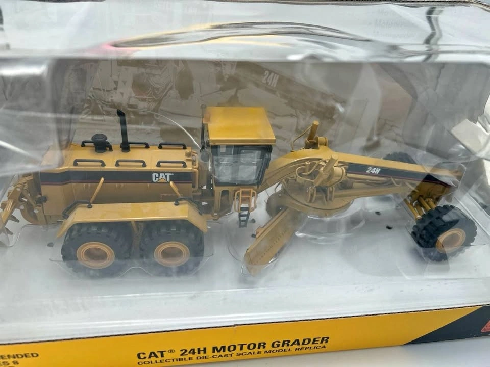 Norscot CAT 24H Motor Grader 1:50 #55133 Diecast