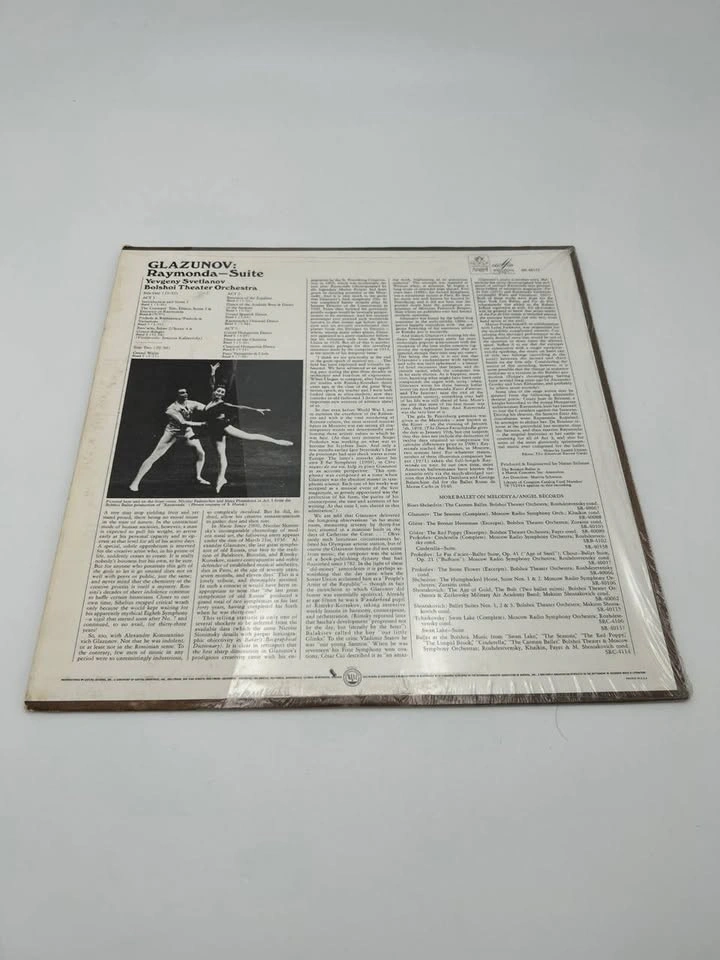 Glazunov Raymonda Suite – Svetlanov / Bolshoi Vintage LP - photo 2