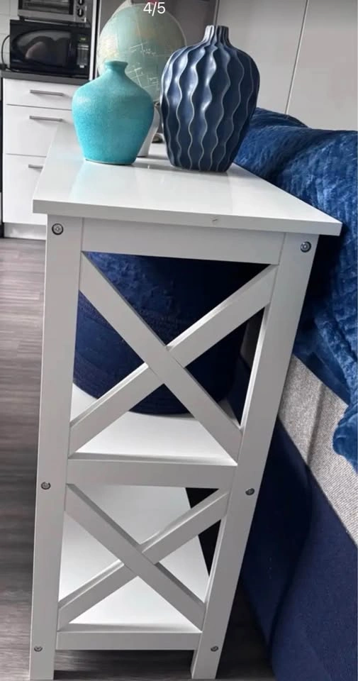 White Console / Sofa Table – Excellent Condition - photo 4