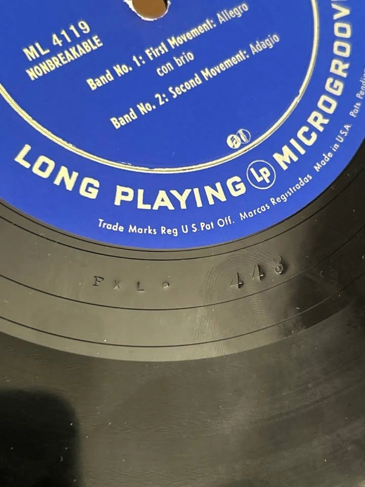 Vintage 1949 Columbia Dvorak / Bruno Walter LP – ML 4119 - photo 2