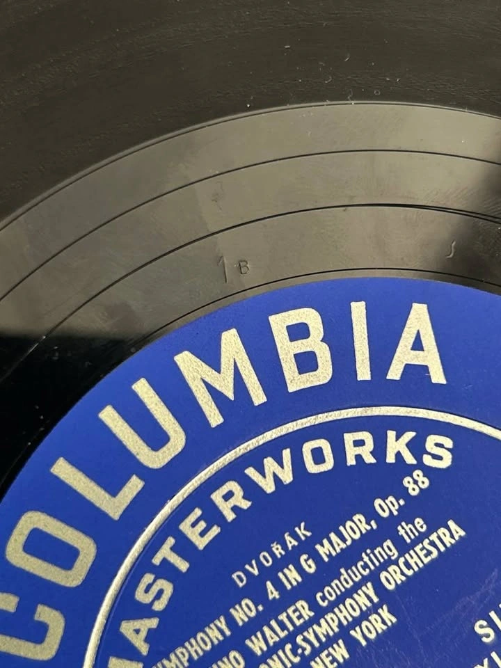 Vintage 1949 Columbia Dvorak / Bruno Walter LP – ML 4119 - photo 4