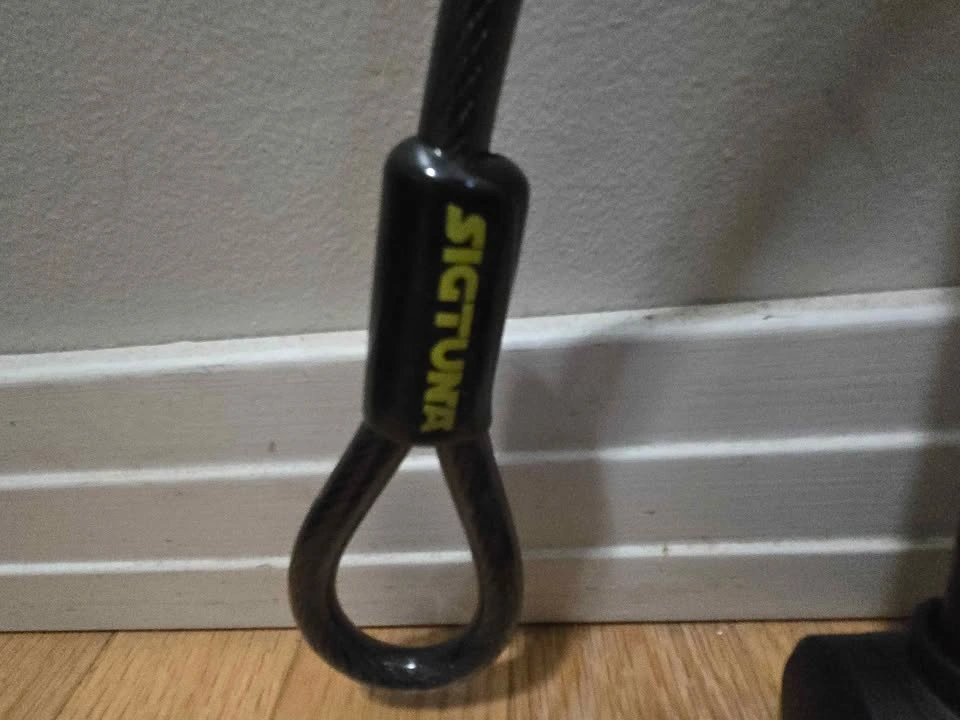 SIGTUNA Heavy Duty Bicycle U-Lock and Cable Set - photo 3