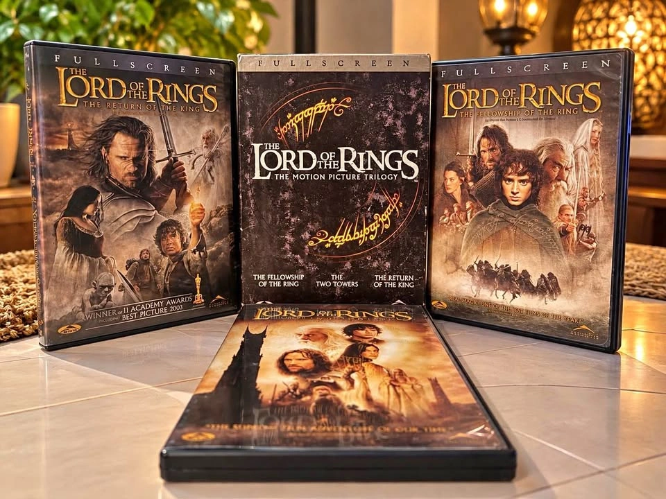 The Lord of the Rings – Complete Movie Trilogy DVD Set – 6 Discs