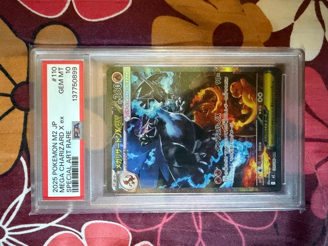 PSA 10 Mega Charizard X ex Special Art Rare JP