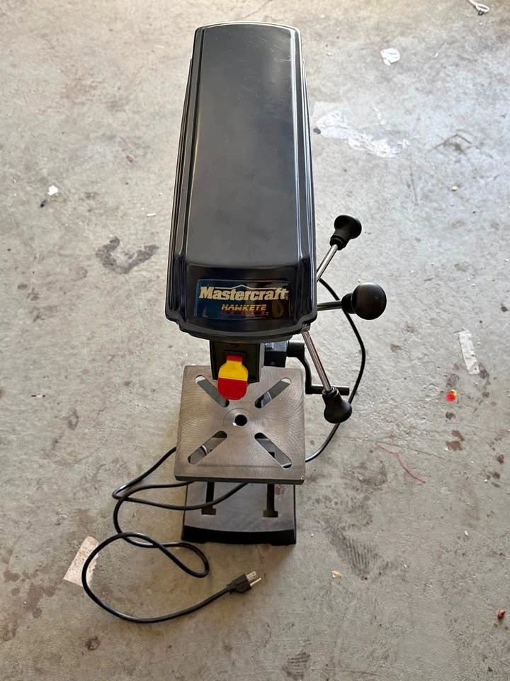 Mastercraft 10” Bench Drill Press with Crosshair Laser