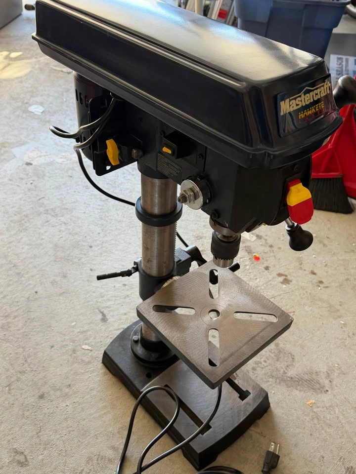 Mastercraft 10” Bench Drill Press with Crosshair Laser - photo 3