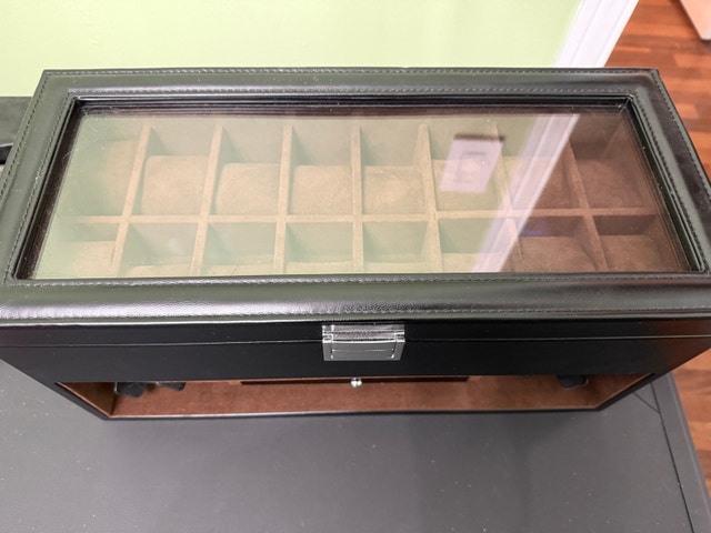 Automatic Dual Watch Winder and Storage Box - photo 2