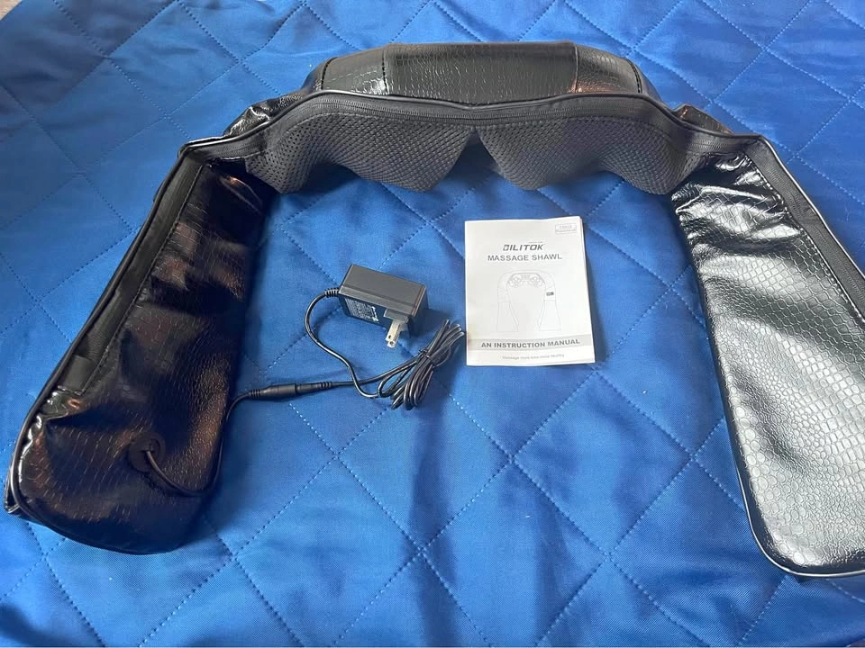 DILITOK Electric Neck and Back Massage Shawl with Heat