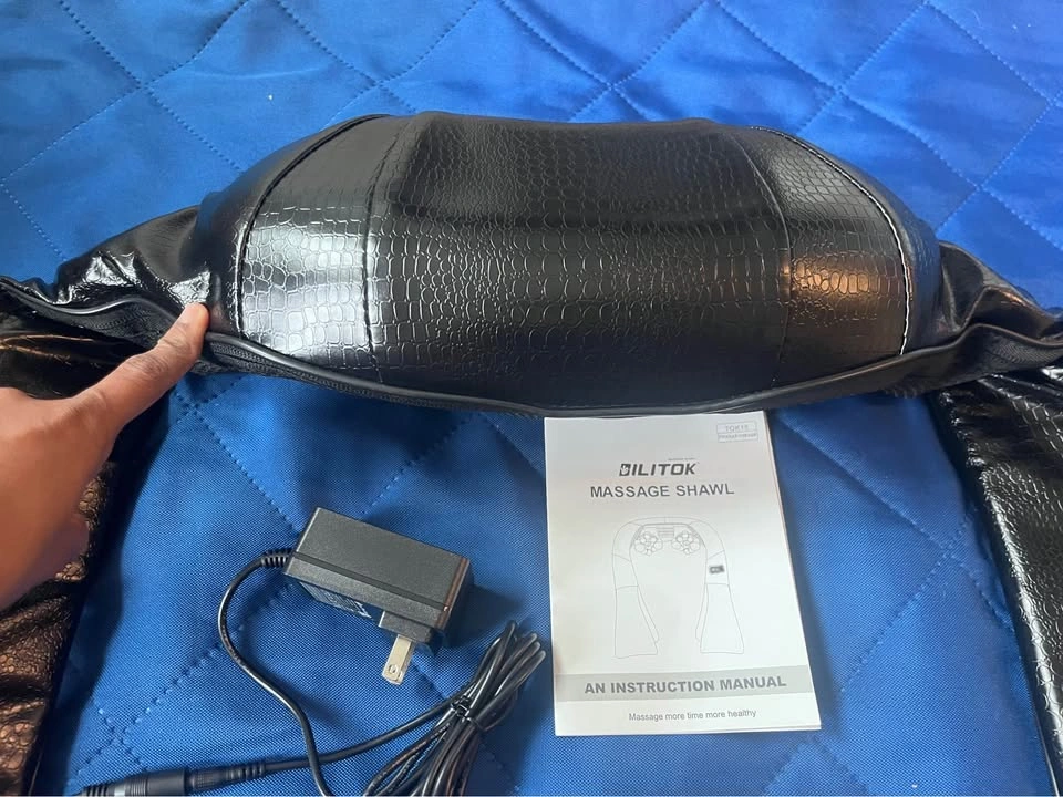 DILITOK Electric Neck and Back Massage Shawl with Heat - photo 5