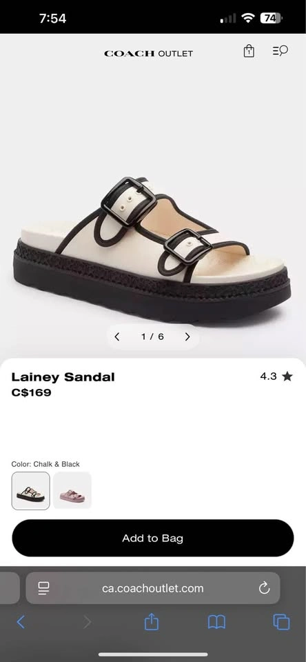 Coach Lainey Sandals - photo 5