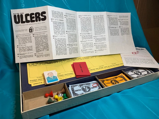 Vintage 1969 Ulcers Board Game - photo 3