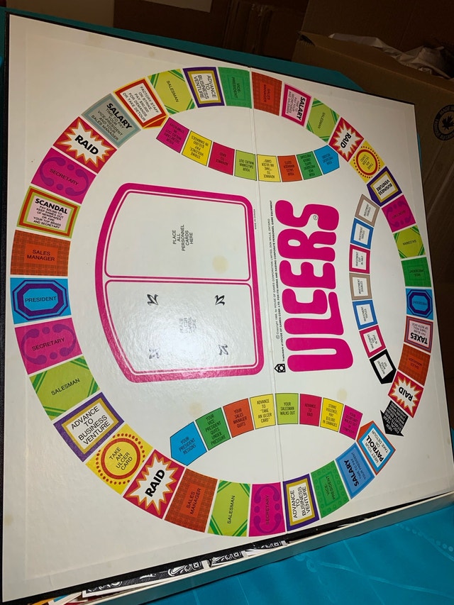 Vintage 1969 Ulcers Board Game - photo 4