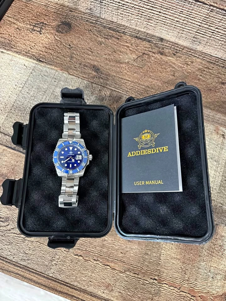 ADDIESDIVE Blue Dive Watch