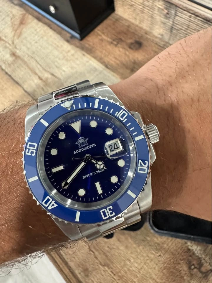 ADDIESDIVE Blue Dive Watch - photo 2
