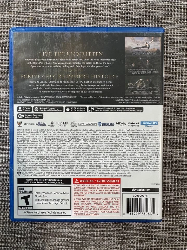 Hogwarts legacy ps5 game - photo 2