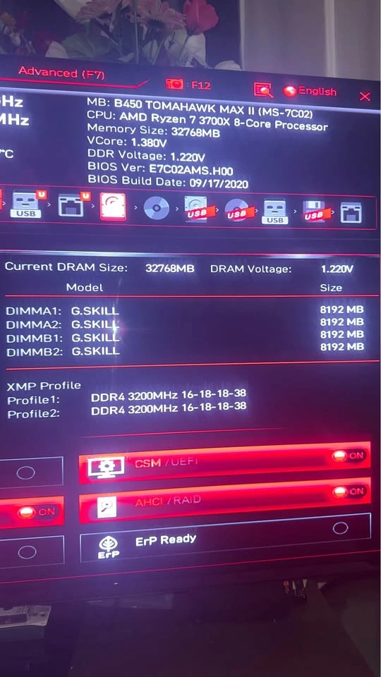 G.SKILL Trident Z 32GB DDR4-3200 CL16 RAM – 4×8GB – TESTED - photo 3