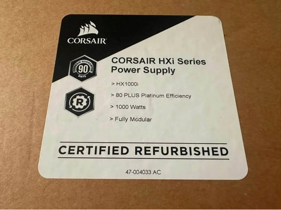 CORSAIR 1000W HX1000i Full Modular Ultra-Low Noise ATX PSU - photo 4